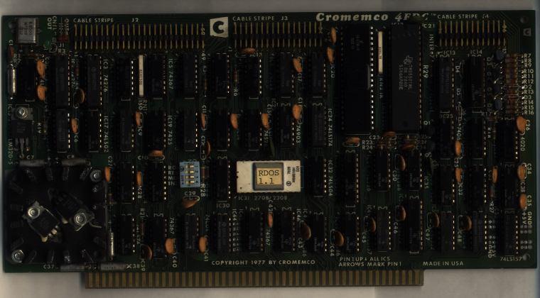 Cromemco 4FDC board