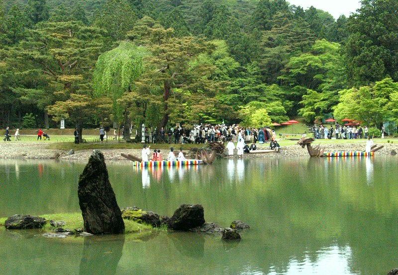 毛越寺 曲水の宴
