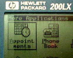 HP200LX's Matrix