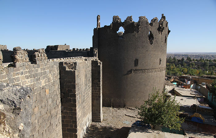 城壁の高櫓のひとつ