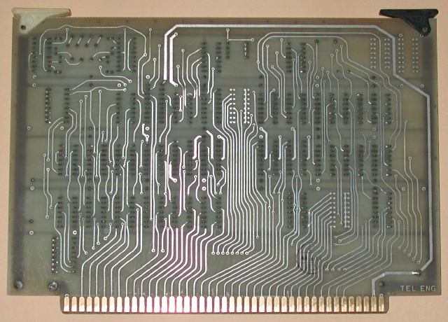 MIC-8 CPU board solder side