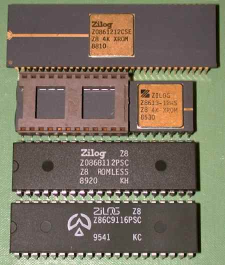 Z8612, Z8613, Z8681, Z86C91