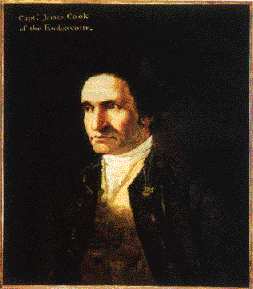 キャプテン・ジェームズ・クックの肖像